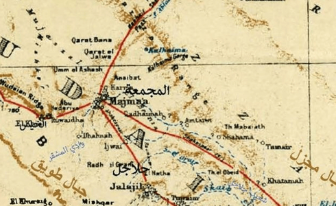 Sudayr Region Map