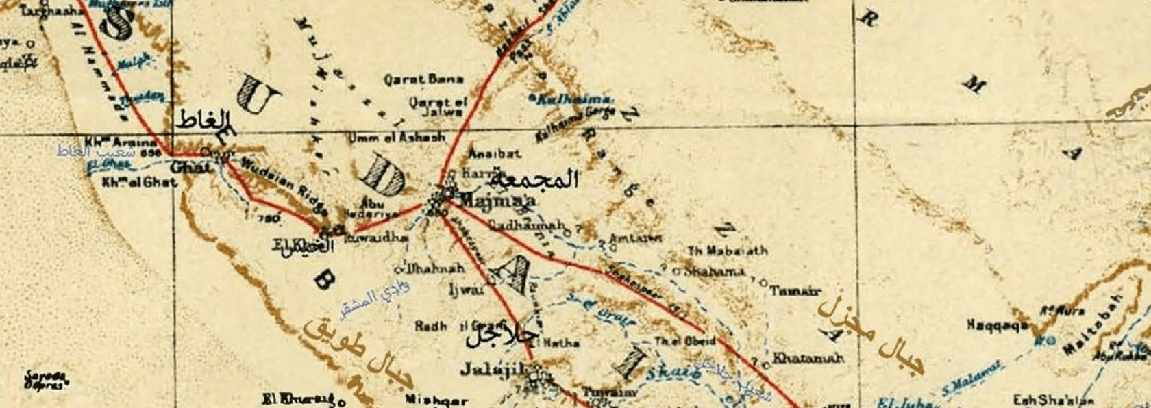 Sudayr Region Map